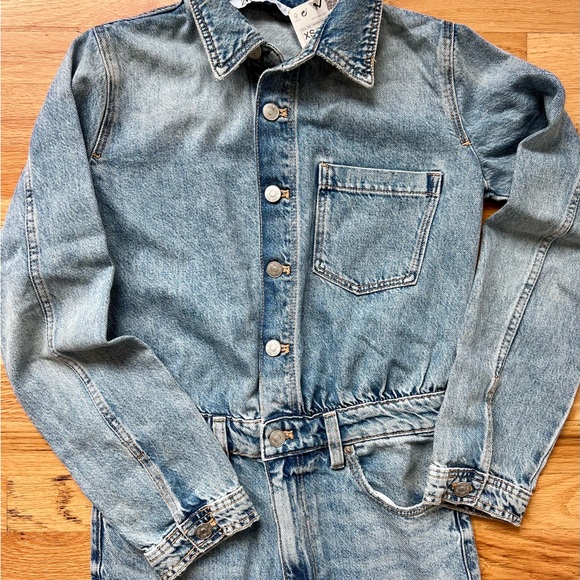 Zara Woman Denim  Jumpsuit ….Xs - Picture 5 of 7